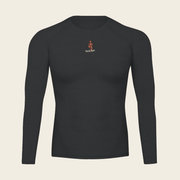Base Layer - LAST THROW – Black – packshot forfra