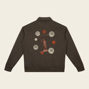 Quarter-Zip Sweatshirt - 01 TIDE
