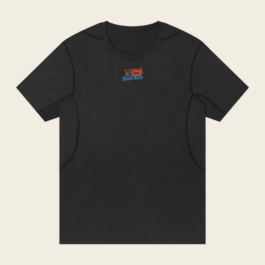 Mesh Tee - 05 EXPRESS TO HADES – Black – packshot forfra