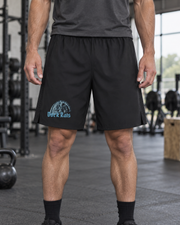 Performance Shorts - VICTORY FRAGMENT – Black – miljøbillede forfra
